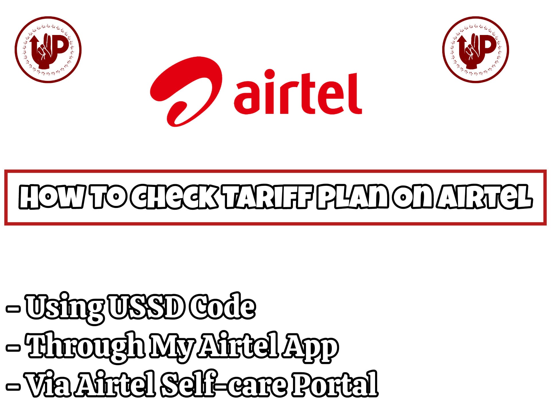 How To Check Tariff Plan On Airtel (Full Step-by-step Guide) 2024 ...